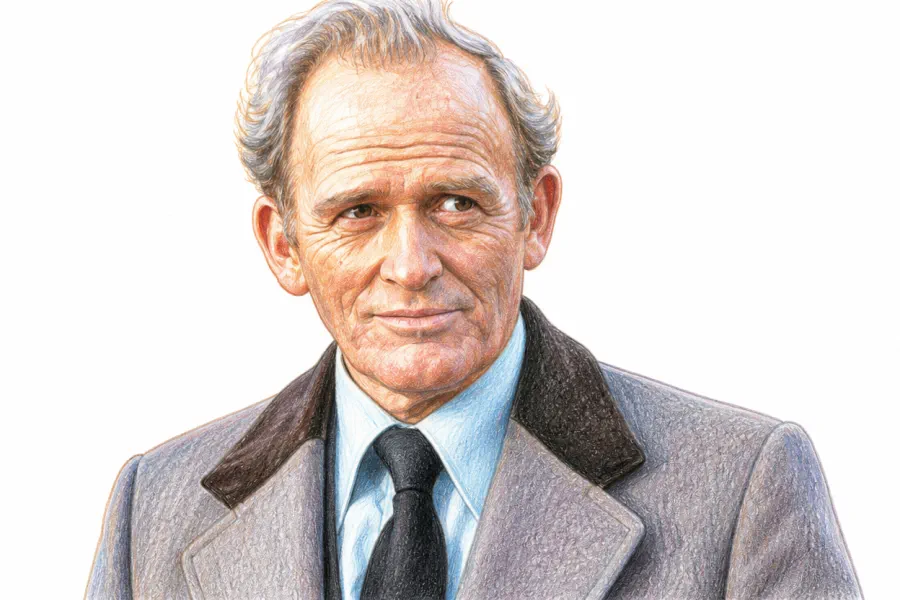 Gordon Jackson. Born in Glasgow on 19 December 1923, the youngest of five children, and discovered acting early. Appeared in The Professionals.