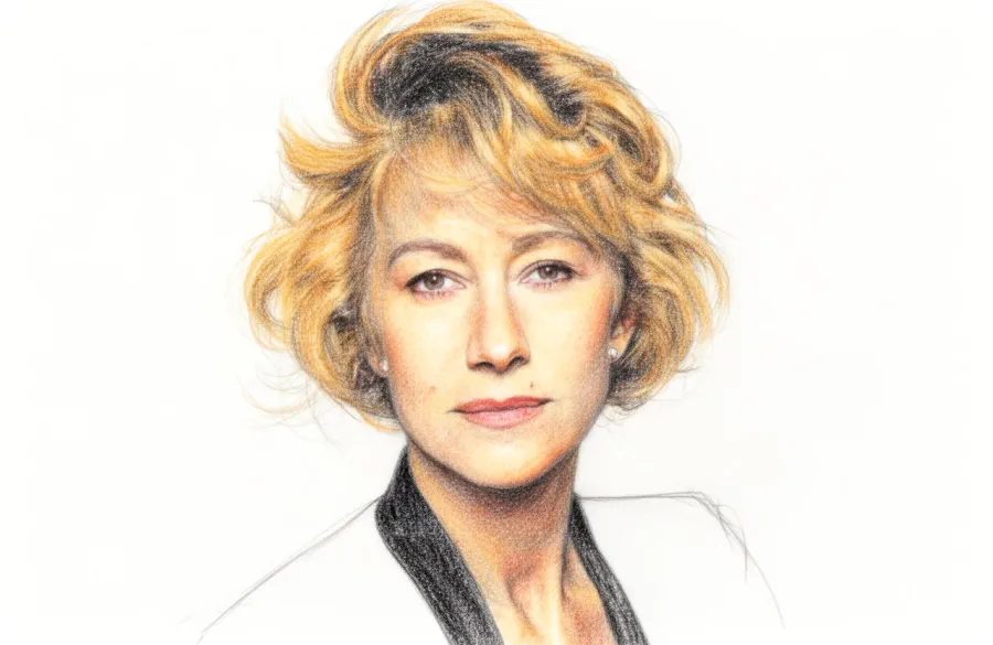 Helen Mirren. Born Ilyena Lydia Mironoff on July 26, 1945, in Hammersmith, London. Appeared in Prime Suspect.