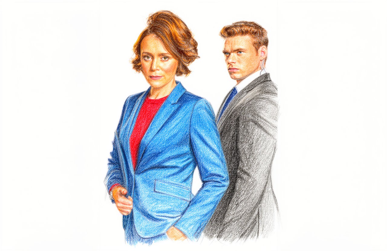Drawn artwork for Bodyguard