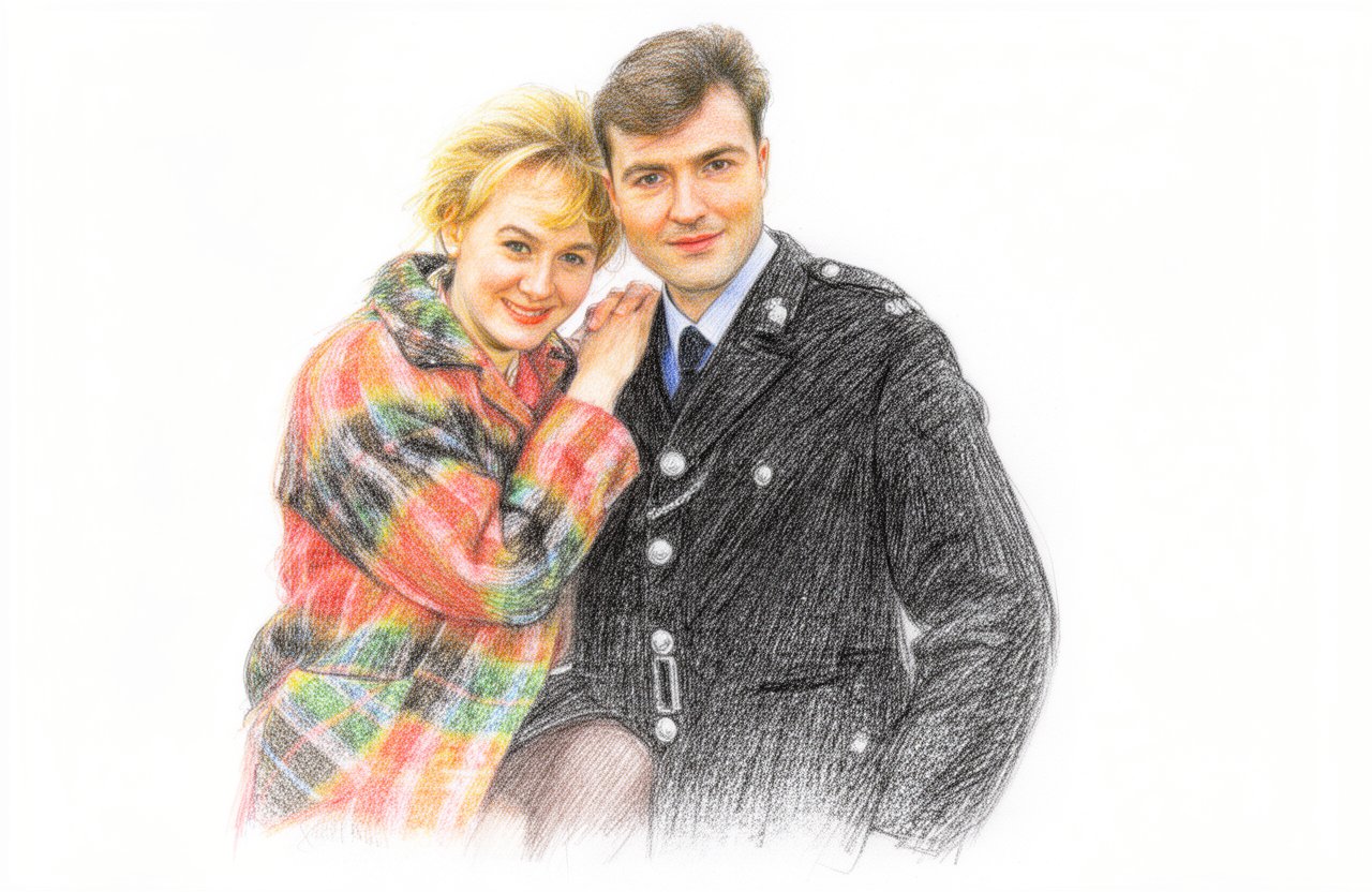 Drawn artwork for Heartbeat