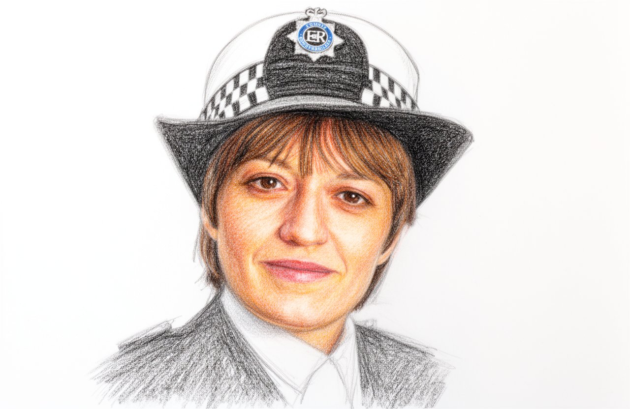 Drawn artwork for Juliet Bravo