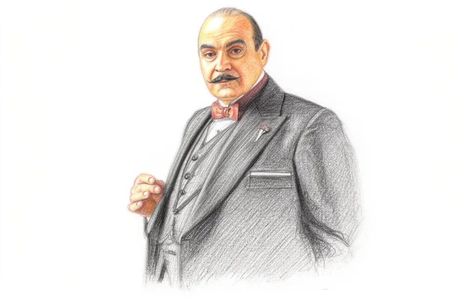 Agatha Christie's Poirot. From England to Egypt, accompanied by his elegant and trustworthy sidekicks. Starring David Suchet and Philip Jackson.