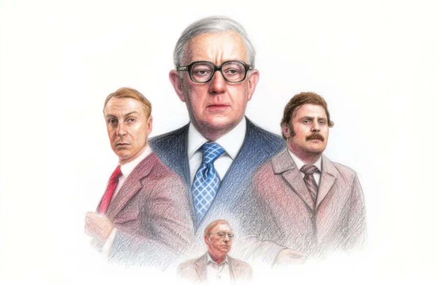 Tinker Tailor Soldier Spy. George Smiley, the aging master spy of the Cold War and once heir apparent to Control. Starring Michael Jayston, Bernard Hepton and Alexander Knox.