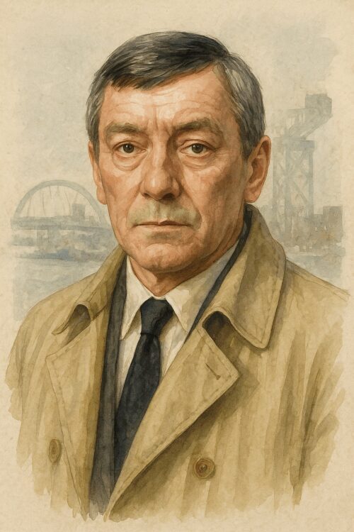 Taggart with Mark McManus